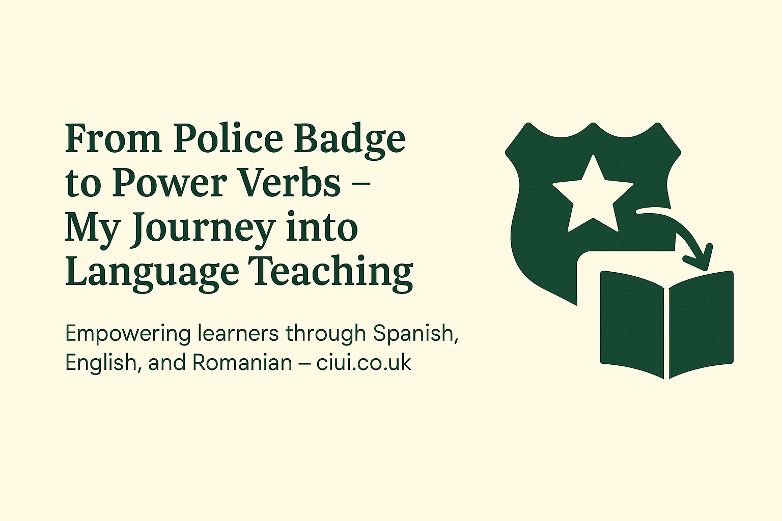 Police Badge to Power Verbs
